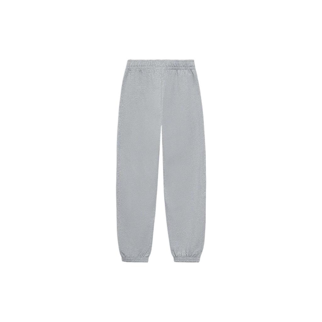 Li Ning Sports Lifestyle Series Solid Color Logo Micro Mark Loose Fit Cuffed Sweatpants Men Bottoms AKLS513-3