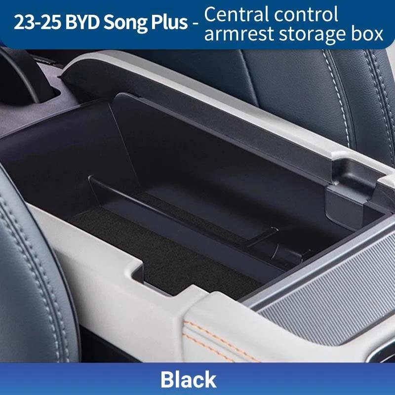Für Byd Song Plus Seal u 2023-2025 Auto Mittelkonsolen-Armlehnen-Aufbewahrungsbox Abrieb- und Kratzfest Organizer Innenraum Aufbewahrungsbox