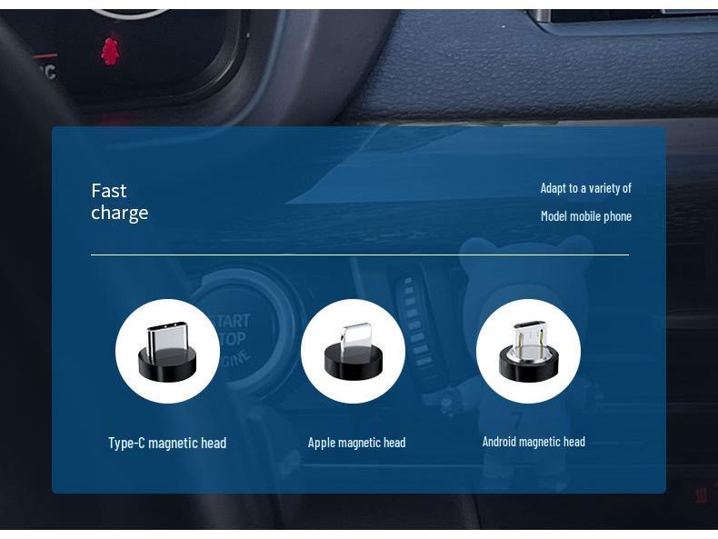 Soporte de teléfono con carga inalámbrica para BMW X5 (2014-2023) con Navegación de Modelo de Pantalla.