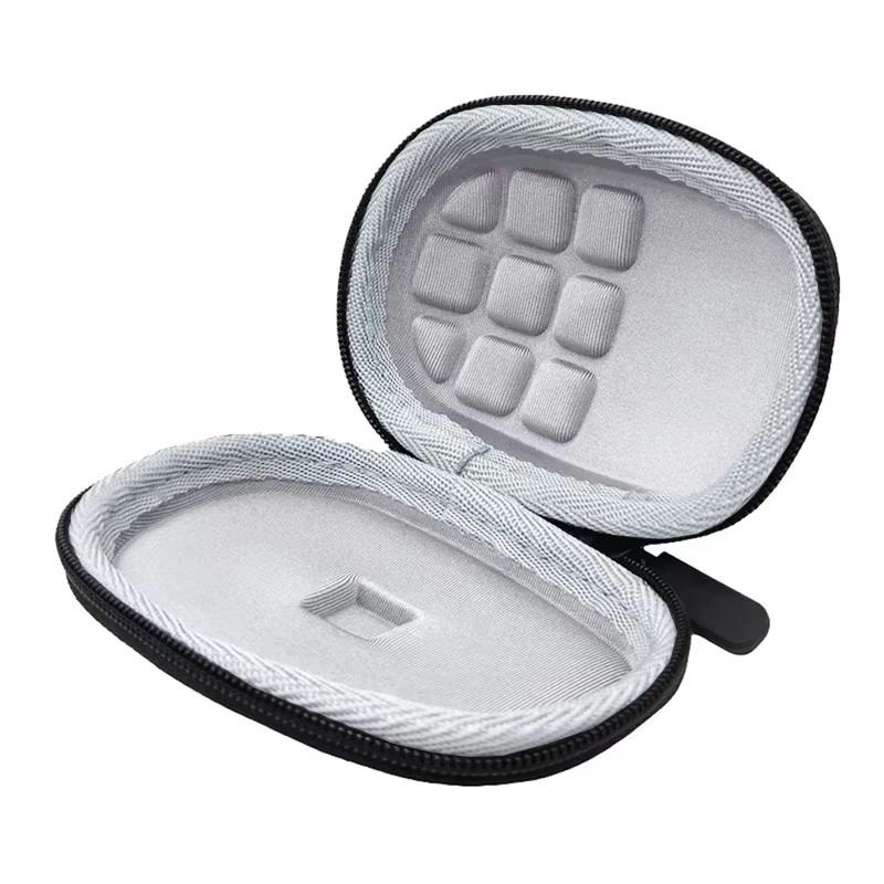 EVA Hard Travel Mouse Protective Pouch Water Resistant Dustproof Portable Storage Case for Cordless Wireless Mouse Office Trip Use