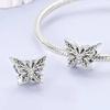 925 Silver Butterfly Firefly Pendants Charms Beads For Women Fine Jewelry Making Necklace Bracelet
