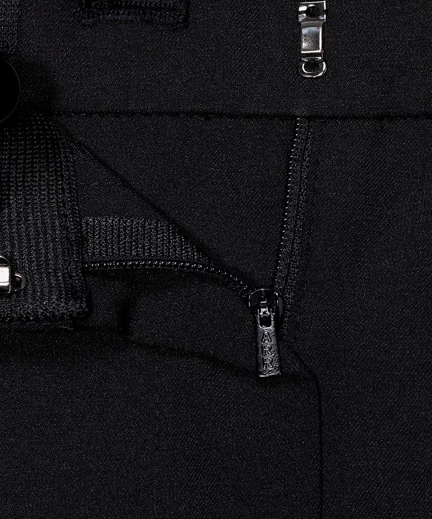 MIND BRIDGE WOMEN [W] Bootcut Elastic Black Slacks
