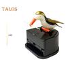 Bird Toothpick Dispenser Press Woodpecker Toothpick Holder Portable Home Office Restaurant Desktop Automatic Toothpick Organizer Container