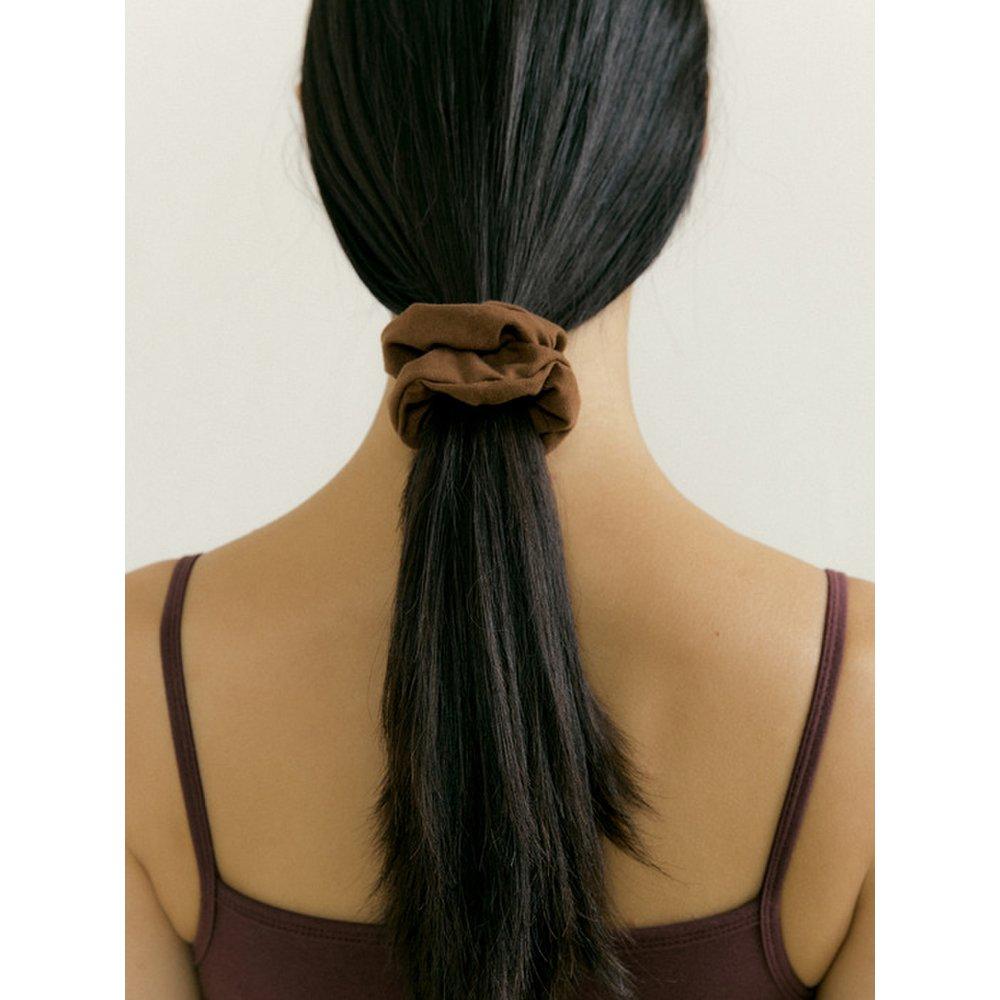 

Мини резинка для волос из хлопка с клещом black