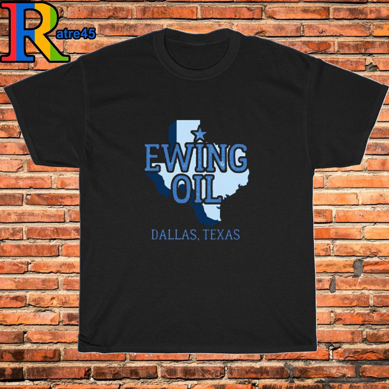 Men s and Women s T-shirts Dallas Texas Ewing Oil L