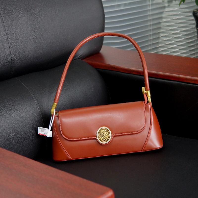 Monochromatic Crossbody Bags for Women Shoulder Bag Armpit Bags Women's Bag Luxury Brand Fashion Design