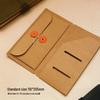TN Retro Kraft Paper Envelope & String Clip Journal Storage Bag - Notebook Accessories