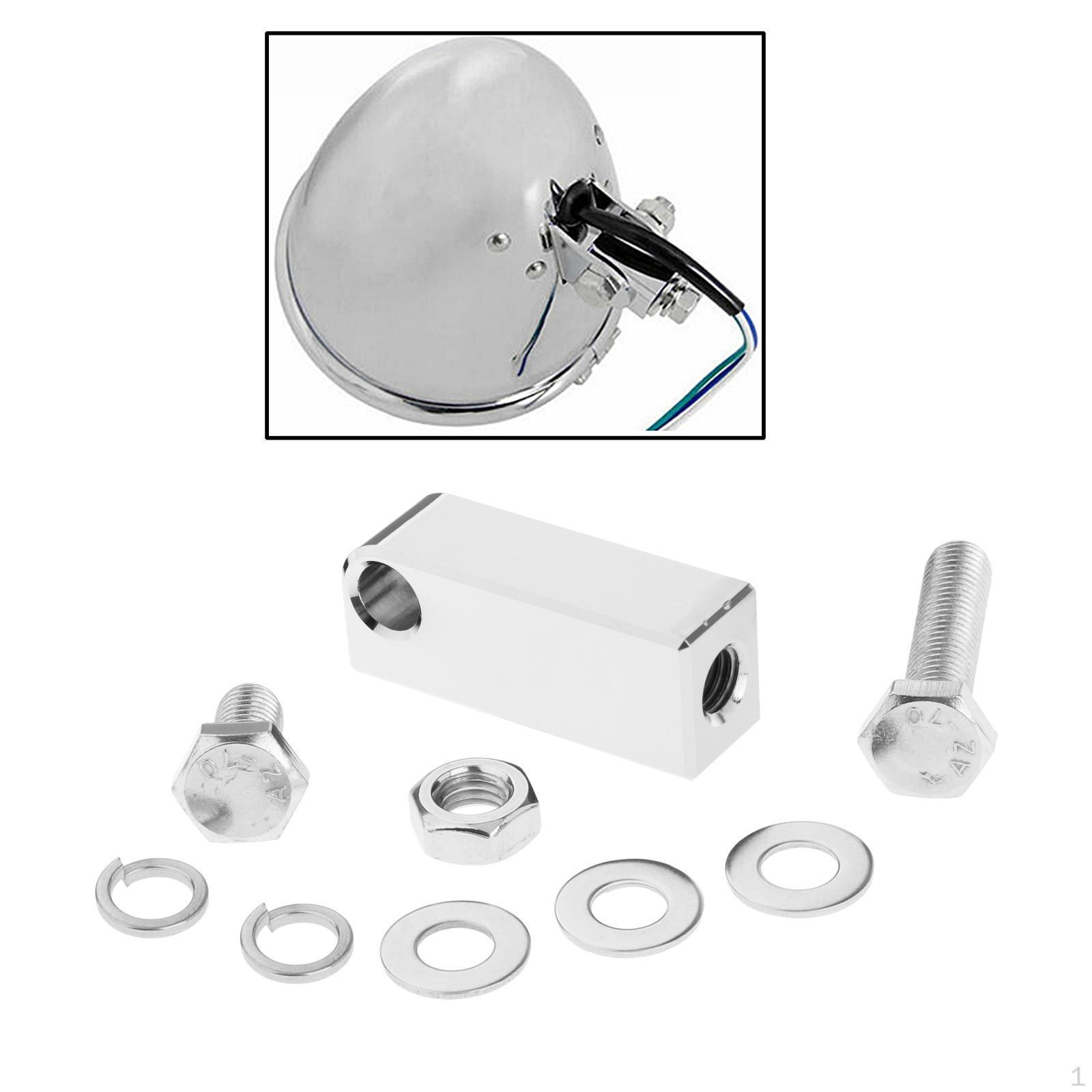 

Headlight Mount Extension Bracket Head Light for FXWG Glide Chrome