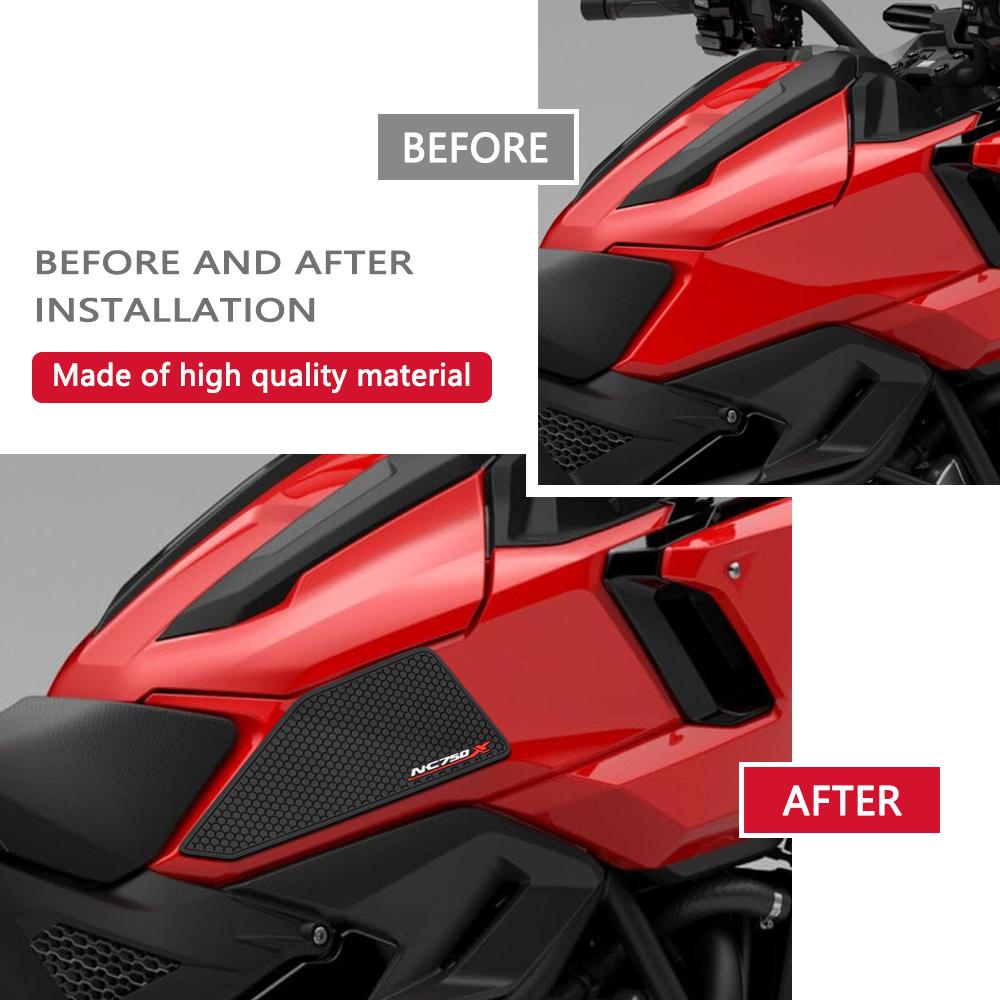 For Honda NC750X 2026 nc 750 x nc750 x 2025 Motorcycle Accessories Fuel Tank Stickers Pads Side leg anti-slip anti-scratch mats