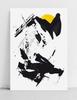Poster Black Abstraction