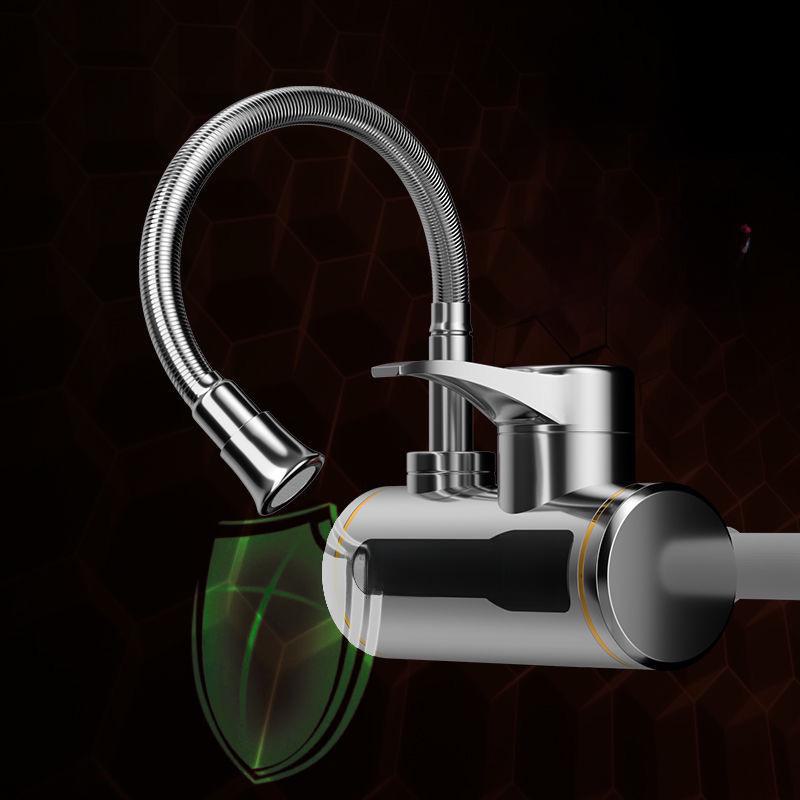 Chigo Instant Hot Water Kitchen & Bathroom Faucet with Electric Side Inlet