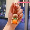 Simulation Capybara Doll Keychain Toy In The Dark Luminous Cute And Charming Adorable Mini Doll Warm Light Capybara Keychain Pendant Decoration