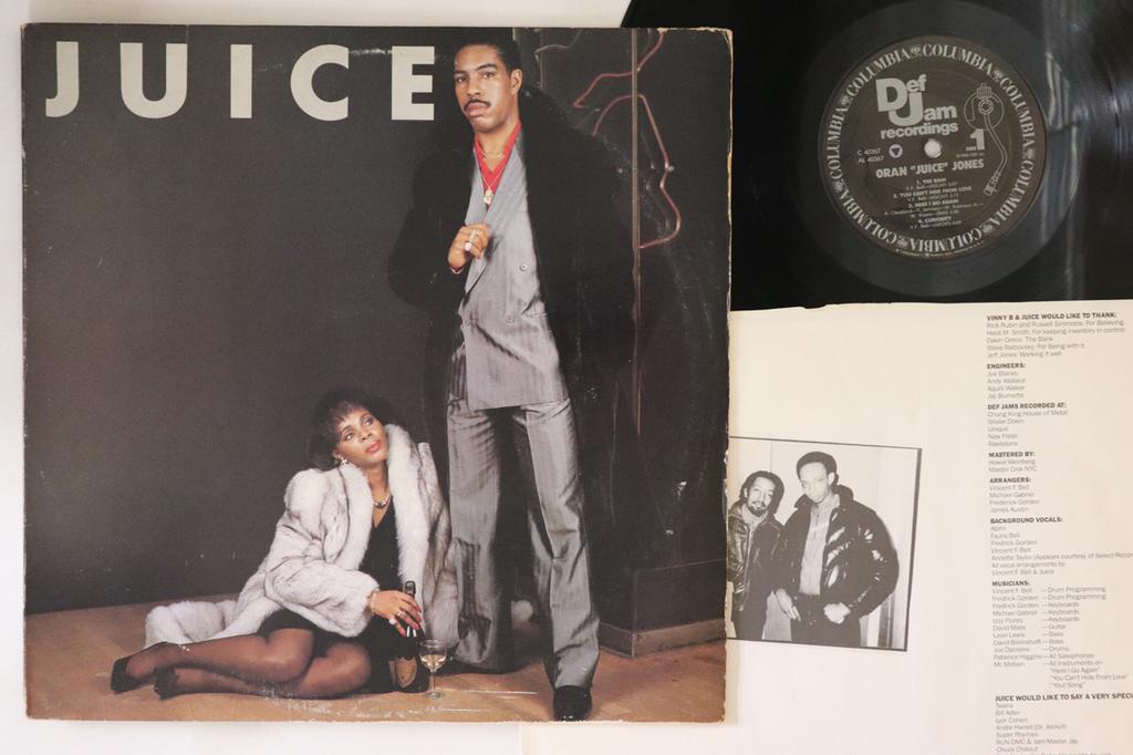 LP Record ORAN JUICE JONES - Oran Juice Jones C40367 COLUMBIA 1986 US Soul/Funk Used