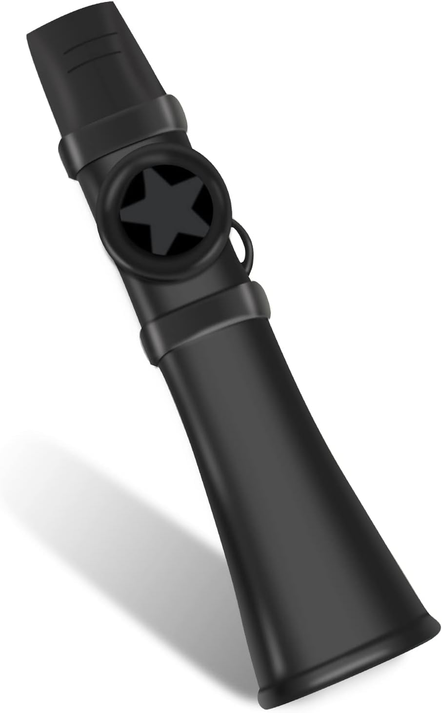Gosizos Upgraded Kazoo No Membrane Needed, Easy Instrument for Guitar Ukulele Piano, Patented Design, Clear Sound, Unique Gift for All Ages, Black чёрный