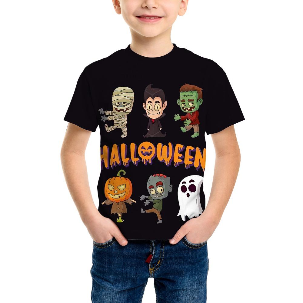 

New sports children s and boys clothing 3D printed T-shirt short sleeved children s clothing fashionable boys T-shirt 140