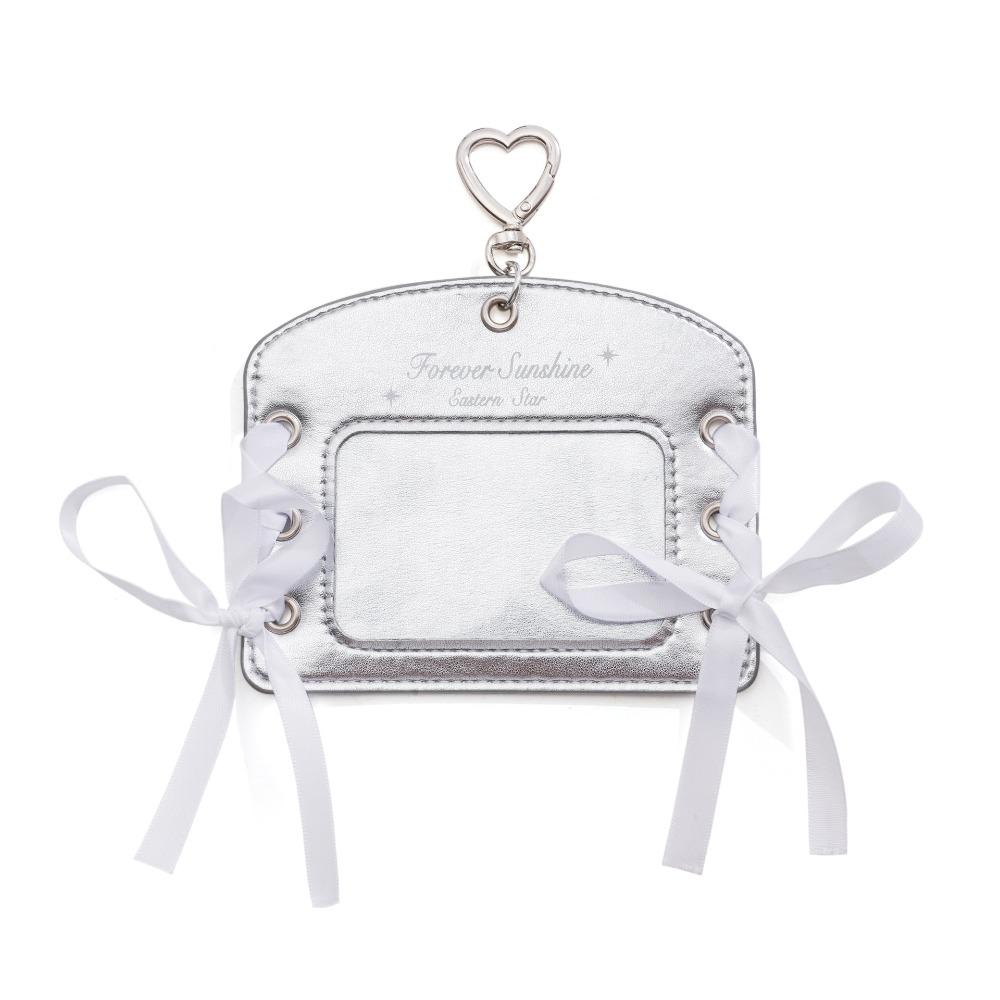 

Korean Idol PU Photocard Holder Ribbon Bus Card Holder Kawaii Balletcore Photocard Holder Lady