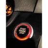 Red Start Stop Engine Push Button Switch Cover Crystal For BMW F01 F10 2010-2012