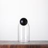 Modern Glass Coffee Bean and Tea Storage Jar with Cork Stopper