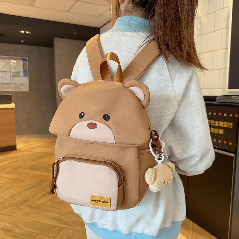 Schoolbag Cute Junior High School Student Schoolbag Female New Japanese Cartoon Student Backpack Lightweight Large Capacity Girl Travel Backpack