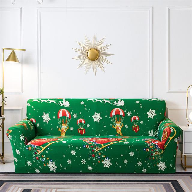 Christmas Sofa Covers For Living Room Sectional Corner L Shape Sofa Cover Slipcover Couch Cover Furniture Protector