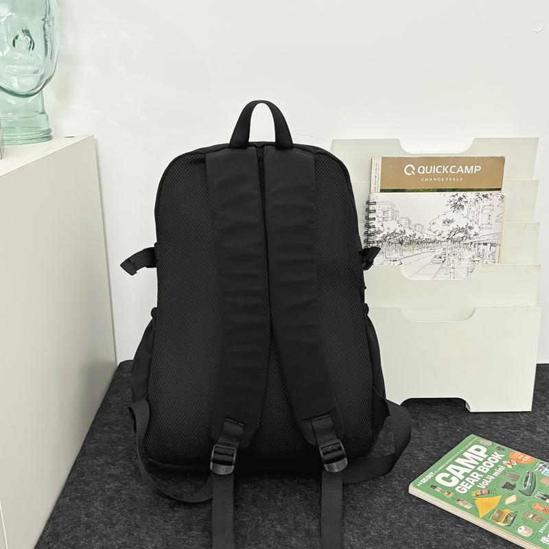 Männer Einfarbig Rucksack Frauen Große Kapazität Reise Rucksack Student Schul