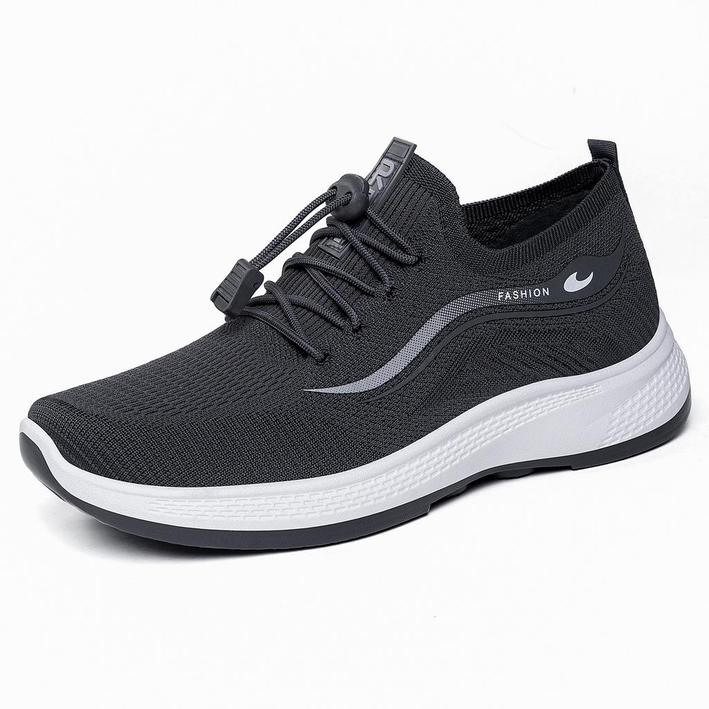 Women's Shoes Spring Couple Shoes Breathable Versatile Shock Absorbing Walking Shoes Comfortable Anti Slip Shoes Middle Aged Mom Shoes