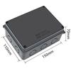 Innovative Design of an IP65 waterproof junction box suitable for multiple outdoor wiring applications size of 150 x 110 x 70 mm