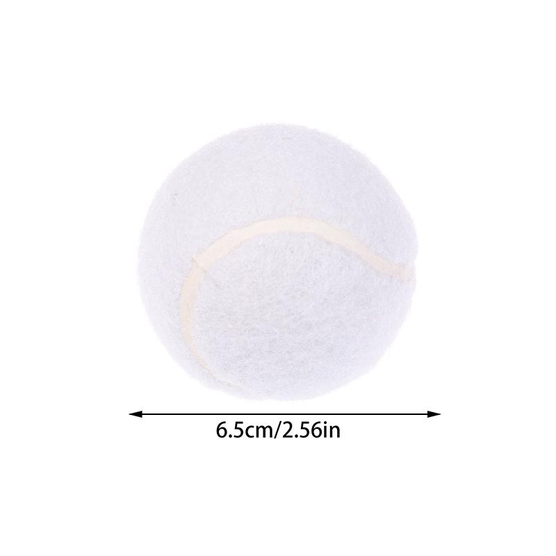 1/3Pcs Tennis Balls Wear-Resistant Highly Elastic Training Balls 65MM Ladies Beginners Durable Practice Tennis Ball For Club