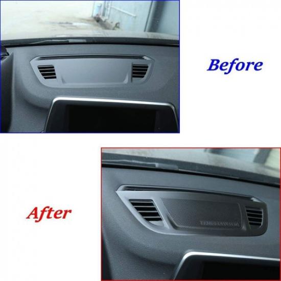 For BMW X1 F48 X2 F39 Interior Center Dashboard Speaker Cover Trim 2017-