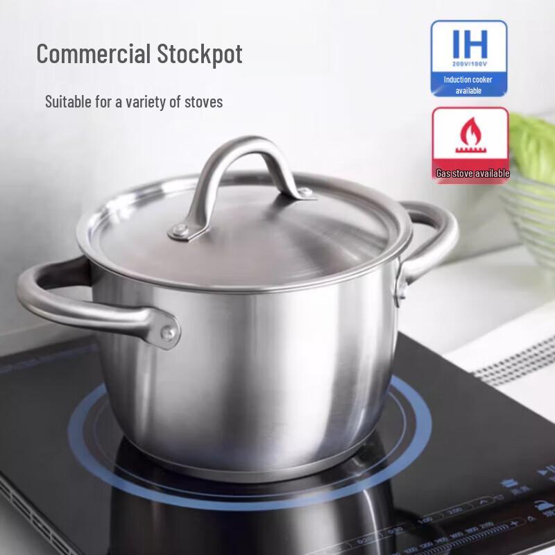 Yingbai Non-stick Stainless Steel Soup Pot