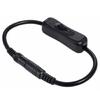 30cm Male to Female 5.5x2.5/5.5x2.1mm Plug DC Power Adapter Cable Extension Cord