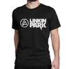 Linkinpark Rock T-Shirts for Men Women Nu-Metal Novelty Pure Cotton Tees Round Neck Short Sleeve T Shirts Gift Idea Tops