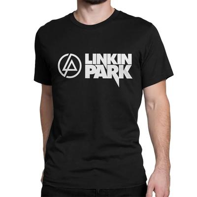 Linkinpark Rock T-Shirts für Herren Damen Nu-Metal Neuheit Reine Baumwoll-T-Shirts Rundhals Kurzarm T-Shirts Geschenkidee Oberteile