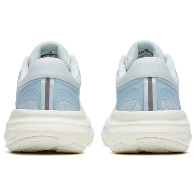 Anta LingFeng Cushioning, Abrasion Resistant, And Resilient Properties Low Top Running Shoes Men's White Blue Sneakers 912325585-3