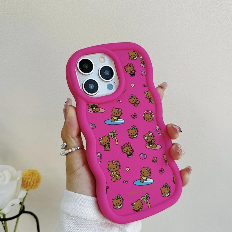 Casing For Xiaomi Redmi 14C 13C 12 13 12C 10 10C 9T A5 Note 14 12 11 13 Pro Plus 11S 10S 4G 5G Case Cover Hello Kitty  Soft