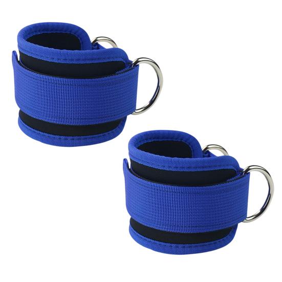 Ankle Strap for Cable Machine Adjustable Ankle Resistance Bands with Cuff for Gym Kickback Glute Workout Leg Extension Lower Body Exercise