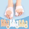 Bunion Corrector & Toe Separator with Soft Arch Support, Shock Absorbing, Anti-Abrasion for Day & Night Use