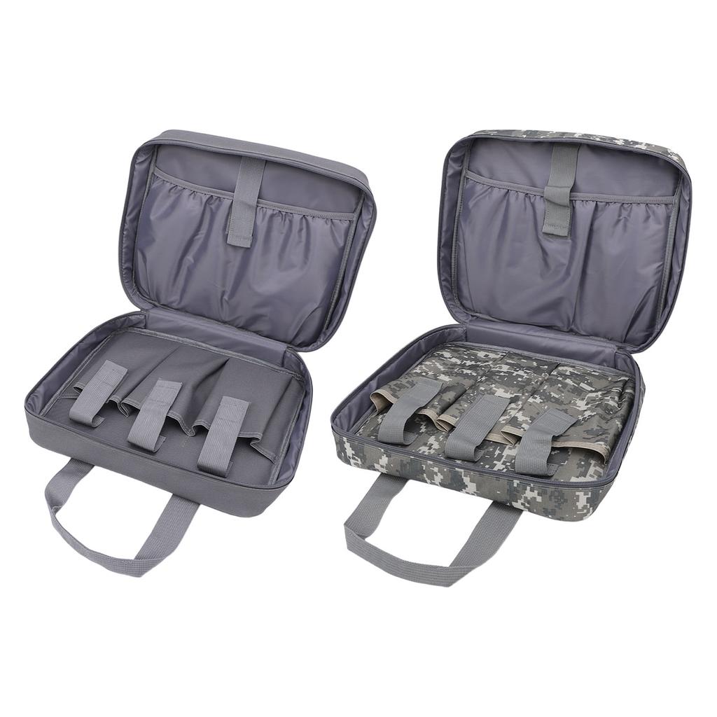 Satellite Accessory Storage Bag Portable Canvas Satellite Protective Carry Case Handbag for Adapters