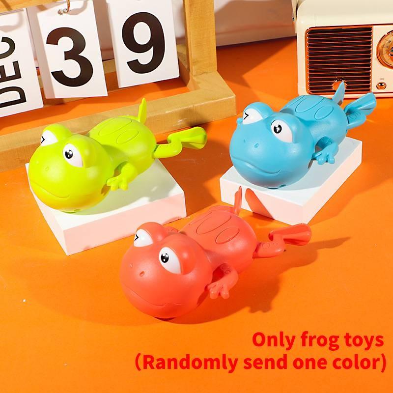 

Childrens Water Play Toy Set With Plastic Marine Dolphin Turtle Animals For Bath Time And Sensory Development Frog