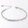 1Pcs Stainless Steel Bracelet Smooth Faced Bracelet Square Minimalist Bracelet