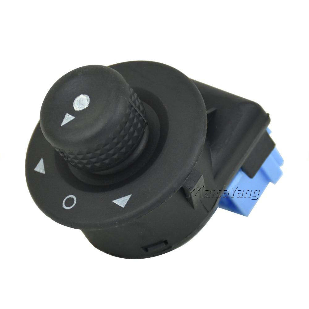 For Peugeot Partner 1007 Citroen C2 C3 Xsara Picasso Berlingo Electric Rearview Mirror Control Switch Button Adjust Knob 6545.KS