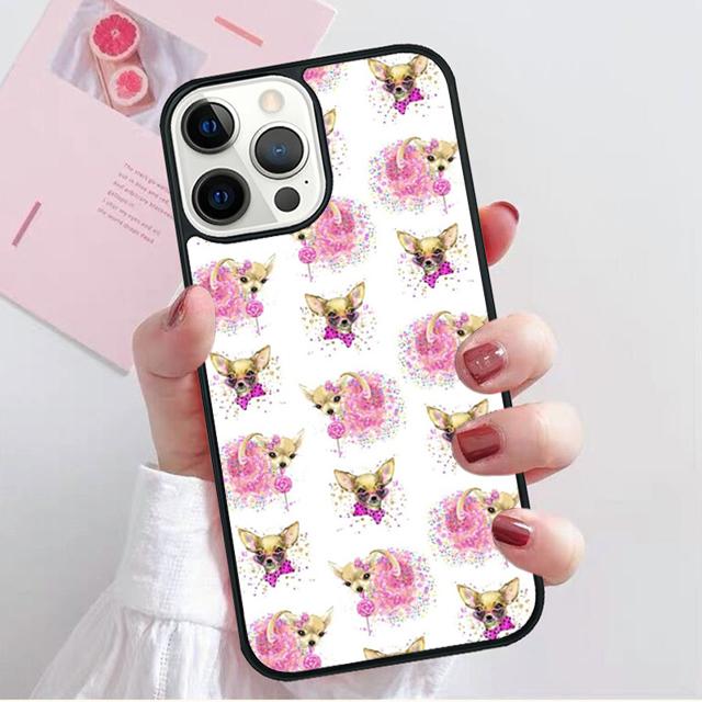 I Love My Chihuahua Dog Pug Coque Shell For iPhone 17 Air 15 16 14 13 12 Pro Max 11 Pro Max Plus Phone Case Cover