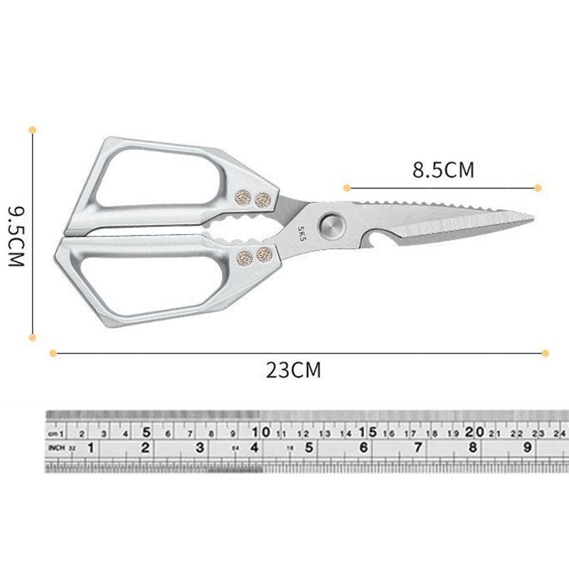Kitchen Scissors Professional Chicken Bone Meat Fish Turkey Vegetables Scissors Stainless Steel Heavy Duty Shears Cutter