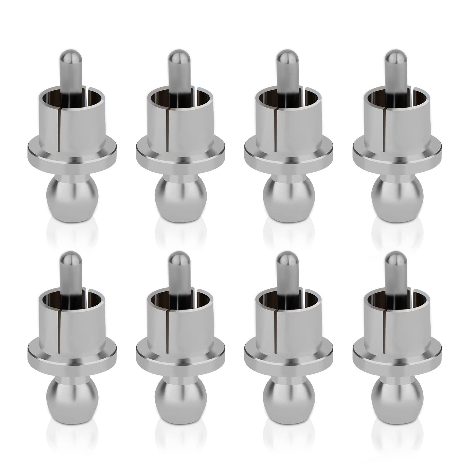 

Monosaudio RCA Штекер Тефлоновий Захисний Шумовий Роз єм RCA Вхідний Термінал Знімний Центр для AV та Звукової Системи Аудіо Набір з 8 Ковпачків, Ковпачки, Зменшення,