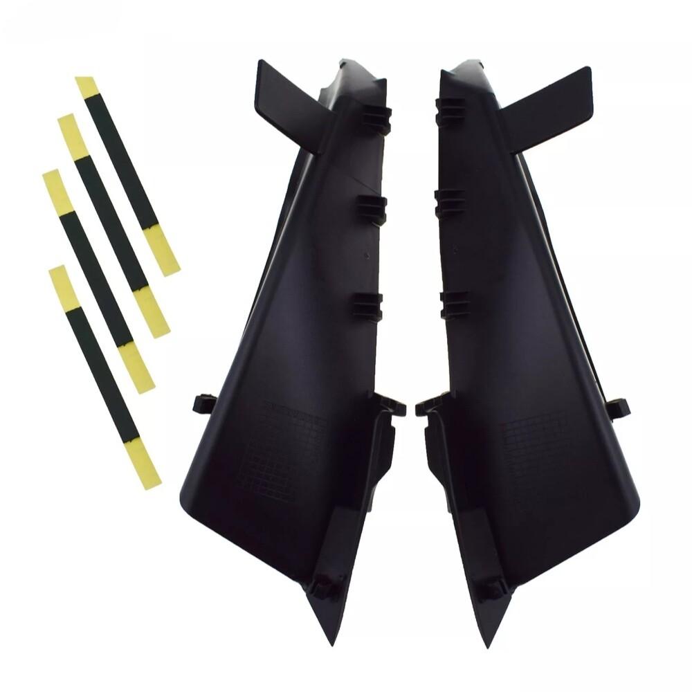 1 Pair Front Corner Windshield Wiper Cowl Cover Trim For Renault Koleos HY 07-16