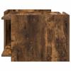 Coffee Table Smoked Oak 50.5 x 50 x 33 cm Engineered Wood