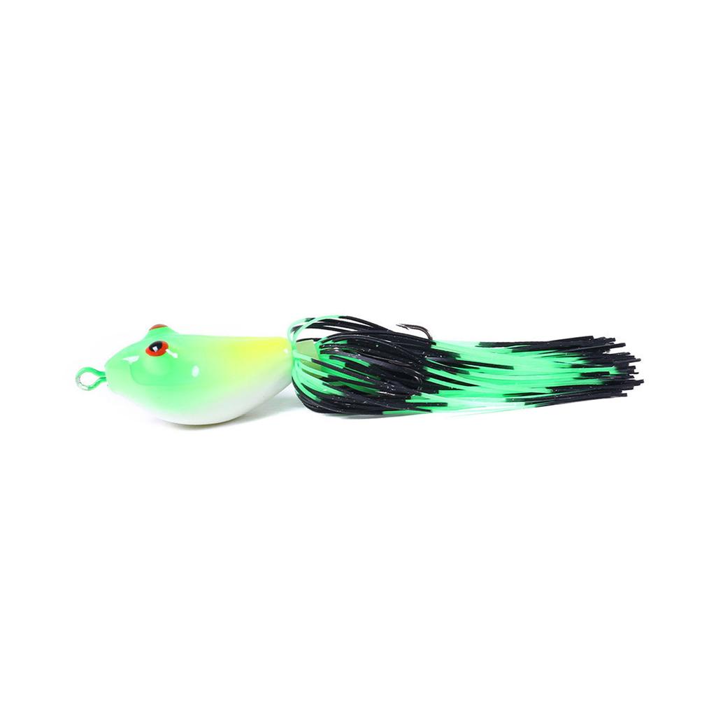 10cm 8.4g Simulated Frog Bait Topwater Frog Lures with Treble Hook Ray Frog Crankbait Lures Swimbait Fishing Lure