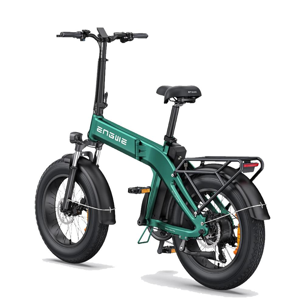 ENGWE EP-2 BOOST 3.0 Folding E-Bike with 250W 48V13.5Ah, 20×4.0 Fat E-Bike, Rear Cargo Rack, Compact Foldable Frame, City Commuter Pedelec