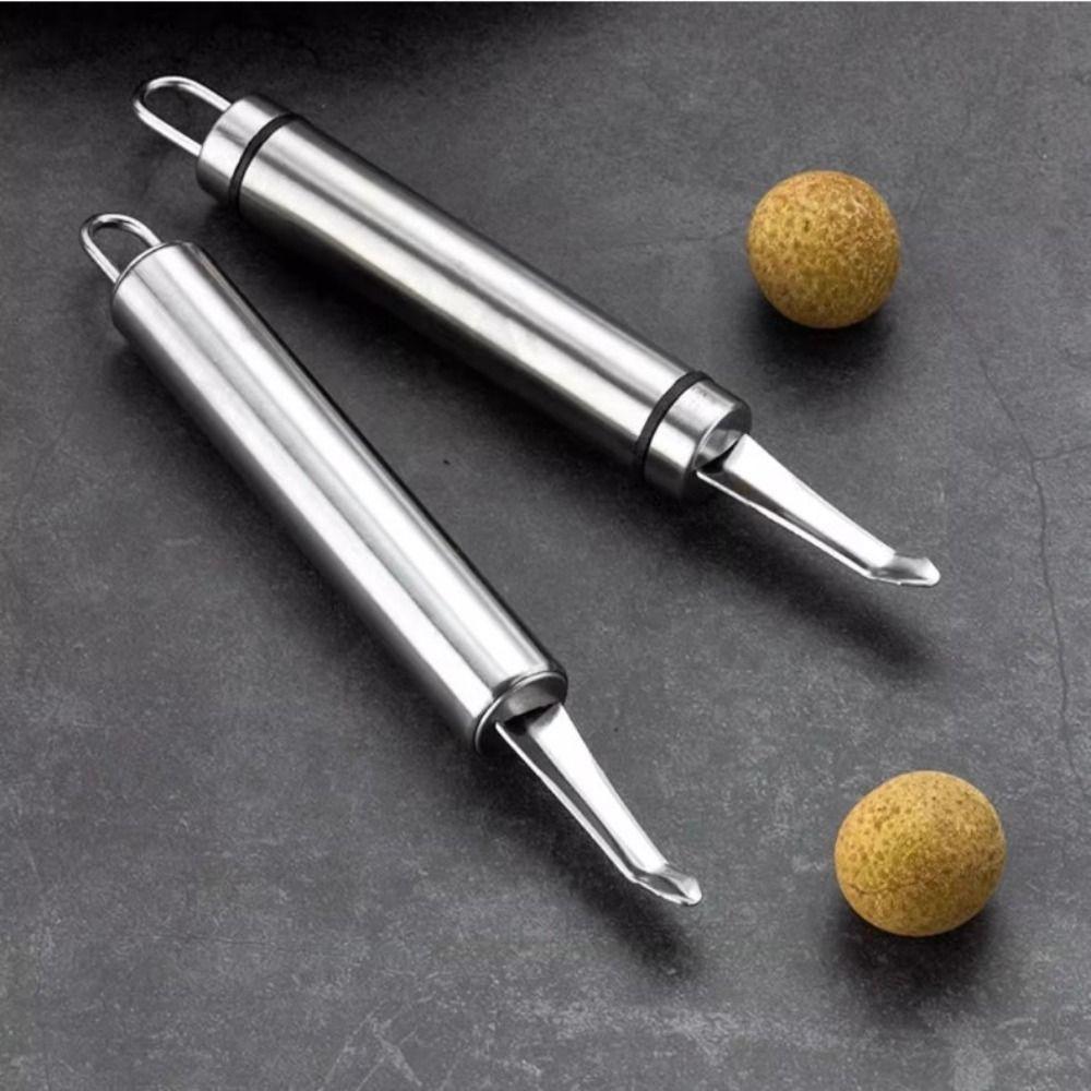 

Stainless Steel Fruit Enucleator Household Corer Peel Removing New Core Remover