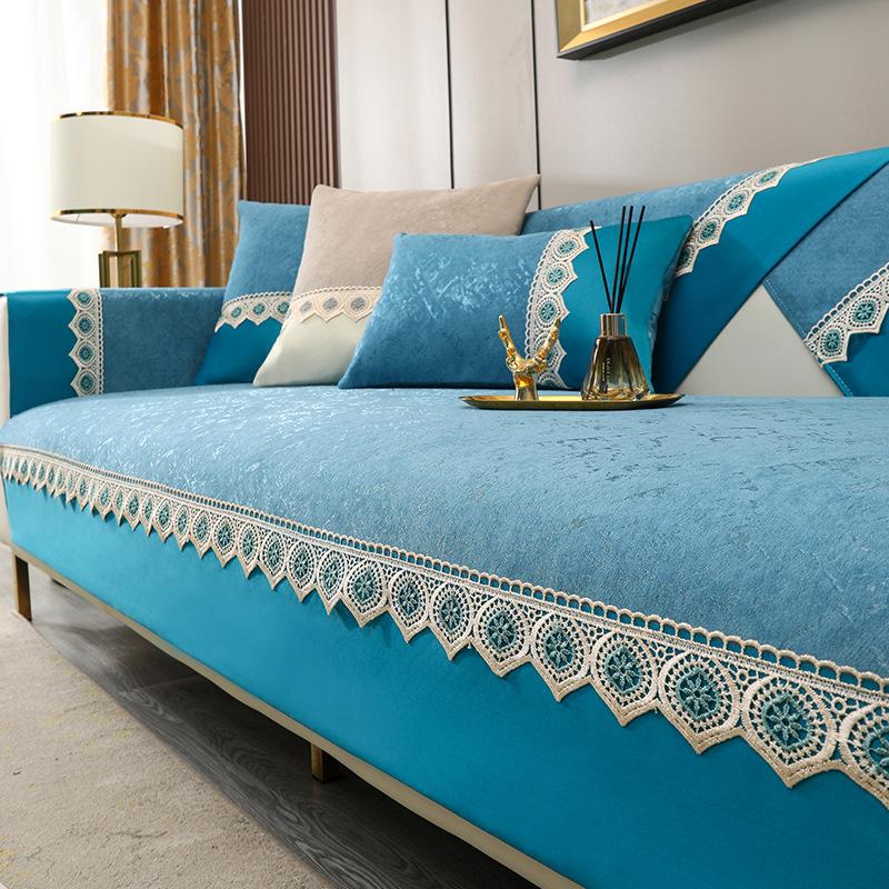 

Китайская противоскользящая подушка для дивана Four Seasons, универсальный высококачественный чехол для дивана, доступный роскошный стиль, чехол для дивана, полностью обернутый чехол 70*70cm